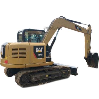 China Original Japanese Mini Used Excavator 7ton CAT 307E2  Earth-moving Machinery for Sale CAT307E /CAT307C/CAT307D 0.33mÂ³ for sale