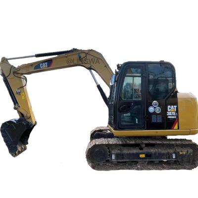 China Higher cost performance Used  CAT307E Track Excavator/Used Caterpillar 306D 306E 307D 307E 308 Mini Excavator for sale 0.31mÂ³ for sale