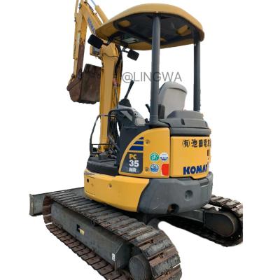 China Komatsu PC35MR PC55 PC20 PC40 Mini Used Hydraulic Crawler Excavator Good Condition MINI 3Ton machinery 0.15mÂ³ for sale