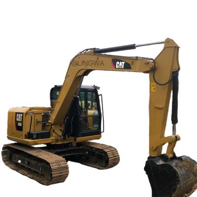 China High performance second-hand digger Caterpillar CAT308E cat307 CAT306 mini crawler excavator 8Ton 0.4mÂ³ for sale