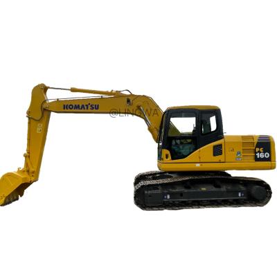 China Used japan Komatsu PC160 excavator  Made in 2021 with good condition 0.8mÂ³ for sale