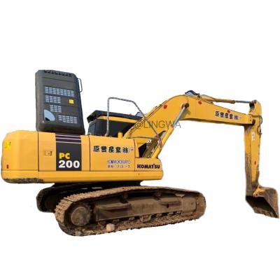 China Well products Hot sale Famous Japan Brand Komatsu used PC200-7 pc220 excavator 20Ton hydraulic crawler digger 0.8mÂ³ for sale