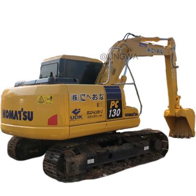 China Japan Used Hydraulic Crawler Excavator Komatsu pc130-7 second hand crawler excavator komatsu130 for cheap sale in good in stock 0.65mÂ³ for sale