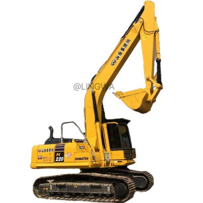 China Original Japan Komatsu 220 PC220-8 pc200 pc240 large used excavator 20Ton hydraulic crawler digger 90%new 1.12mÂ³ for sale