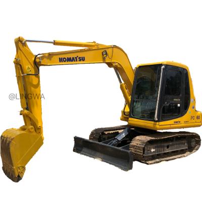 China Japanese brand Komatsu pc60 used mini excavators,  Hyundai 60 Sany 60  Cat 306 doosan dx60and other second-hand excavators 0.3mÂ³ for sale