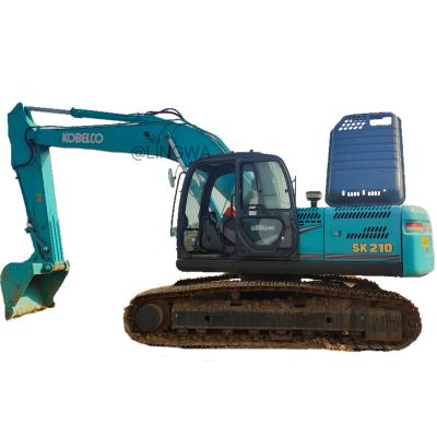 China The Original japan 2020 used kobelco SK210 hydraulic excavator  for Sale 1mÂ³ for sale