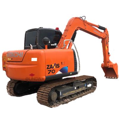 China Original Japan Hitachi 70 -5A used excavator ex60 hydraulic crawler excavator ZX70-5A 0.35mÂ³ for sale