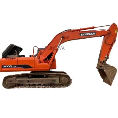 China South Korea Used Doosan DH300LC-7 Crawler Excavator Construction  heavy Machine/doosan220 225 420 1.27mÂ³ for sale