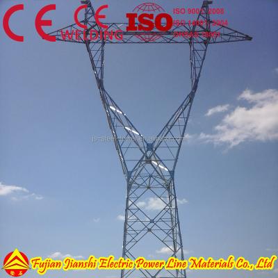 China Price of steel tower price (energy transmission and telecom) of steel tower for sale