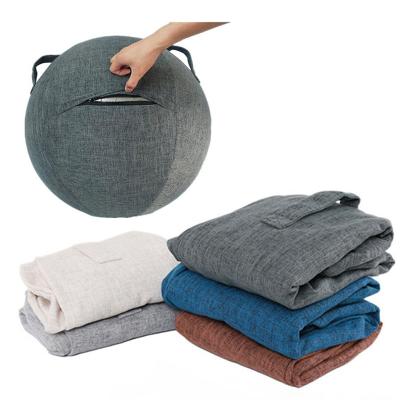 China Round 65cm Resting Ball Blanket Yoga Ball Blanket Exercise Balance Ball Trigger Blanket for sale