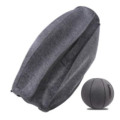 China Sitting Round 65cm Yoga Ball Blanket Pilates Exercise Balance Ball Blanket for sale