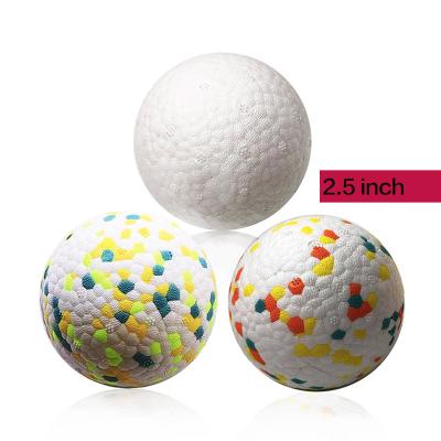 China Dog Chewers 2.5 Inch Durable Durable Dog Ball Aggressive Dog Ball Toy Dog Tennis Balls for sale