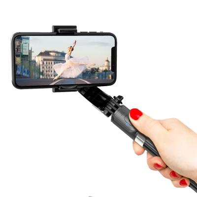 China Multiple Models Phone Stabilizer Gimbal Auto Capture Face Tracking Cell Portal Auto Mobile Support Handheld Stabilizer Suporte Cells With Remote for sale