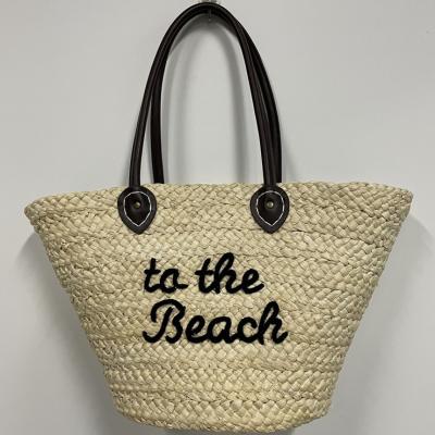 China Other Handmade Lady Straw Beach Bag for sale