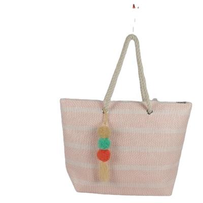 China Lady Wholesale Fashion Women Large Shopping Bag Fashion Waist Tote Bag Beach Bag for sale