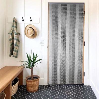 China Luxury Aluminum Chain Blackout Waterproof Door Curtain for sale