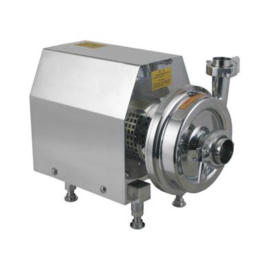 China Sanitary Food Grade Sanitary Centrifugal Pump Factory Supply Good Price Stainless Steel Sanitary Centrifugal Pump for sale