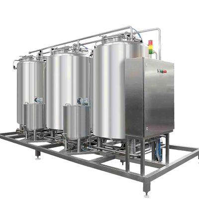 China Critical Cleaning Wholesale Customized Good Quality Stainless Industrial Tank CIP Washing Systems for sale