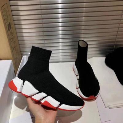 China Fashion Trend 1:1 Original Good Quality Brand Balanciaga Men's and Women's Socks Luxury Shoes for sale