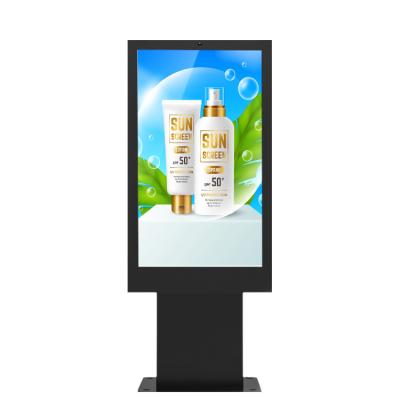 China 32-86 Inch Outdoor Andriod/Windows Commercial Digital Signage LCD Display Smart Waterproof Outdoor Digital Totem for sale