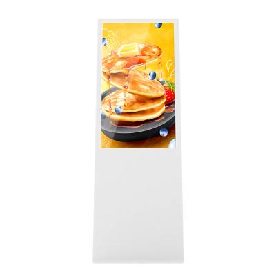 China 55 Inch Monitor Screen LCD Indoor Indoor Standing Digital Signage Foldable A Design Poster Digital Signage for sale