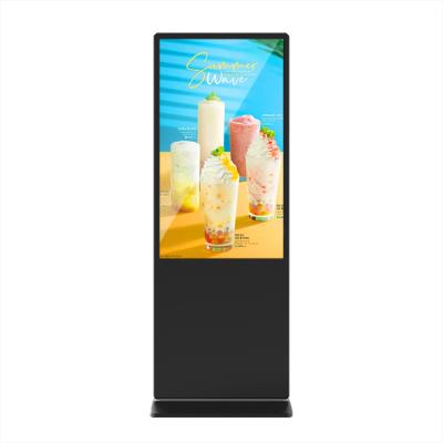 China Multi-size indoor digital signage wifi lcd advertising kiosk touch floor standing digital signage display for sale