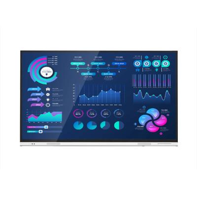 China Business Indoor Touch Screen Equipment Interactive Digital Signage Smart Conference Interactive Whiteboard for sale