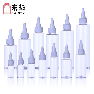 China BEAUTY PACKAGING 10ML 15ML 20ML 25ML 30ML 50ML 60ML 80ML 100ML 120ML 200ML Flat Dye Squeeze Shoulder Bottle for sale