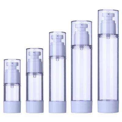 China BEAUTY PACKAGING 15ml 30ml 50ml 80ml 100ml 120ml Screen Printing Lotion Pump Emulsion Pump Pump Spray Cosmetic Transparent Airless Plastic Bottle for sale