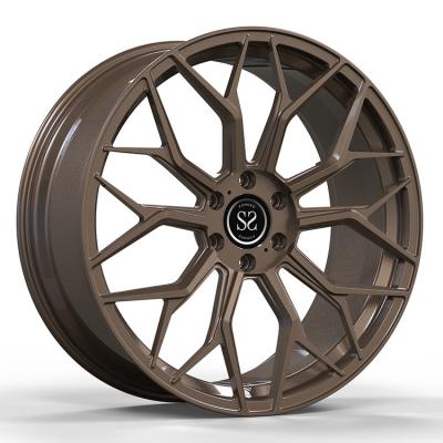 China Gmc yukon XL 2022 Custom 1-PC Forged Aluminum Alloy Rim 20x9 6-139.7 Bronze for sale