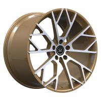 Chine BMW M5 F90 1 pièce roue forgée 21x10 et 21x11 face usinée en bronze à vendre