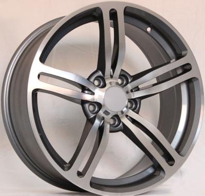 China 20inch Staggered Rims For BMW M5/ Gun Metal Machined Customized Forged Aluminum Alloy Rims for sale