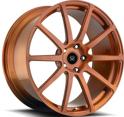 China 1-piece Forged Bronze Customized 22 1-PC Alloy Rims For  Chevrolet  Camaro C8 5x120 for sale