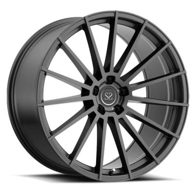 China 5*114.3 matte black monoblock high perfomance racing wheel rim for sale