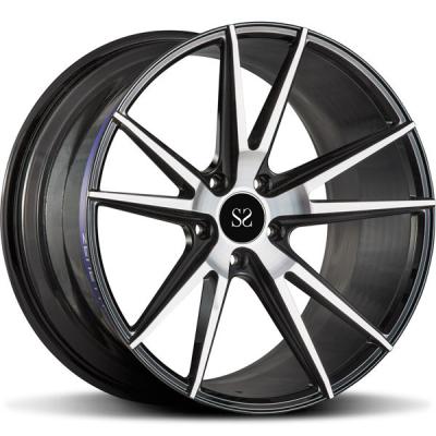 China Gloss Black Machined 19 20 21 and 22 Inch 1- Piece Forged Alloy Wheels For BMW X6 M4 with 5x120 for sale