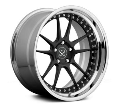 China TUV Standard-20inch 2-PC schmiedete Leichtmetallfelgen für MERCEDES-BENZ Bolt Pattern 5x112 zu verkaufen