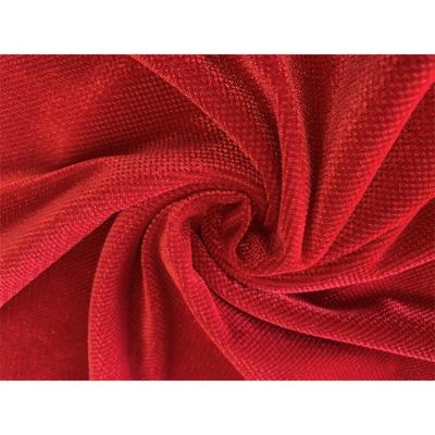 China Breathable Quality Assuredc Velvet Fabric Check Velvet Shiny Velvet Fabric Stretch for sale