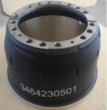 China 0310667440 Heavy Duty Truck Brake Drums BPW TS16949 Standard for sale