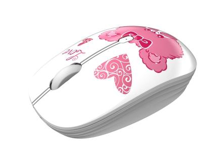 China High Sensitivity 2.4G Silent Thin Wireless Computer Mouse With Nano Receiver 3 Buttons Portable Mobile Optical Mouse for sale