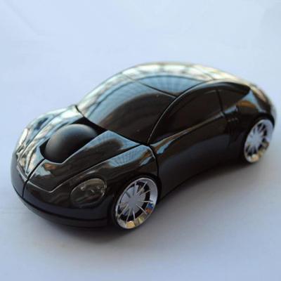 China High Sensitivity Factory Price Saving Power Car Shape ABS 2.4G USB Wireless Optical Mouse for sale