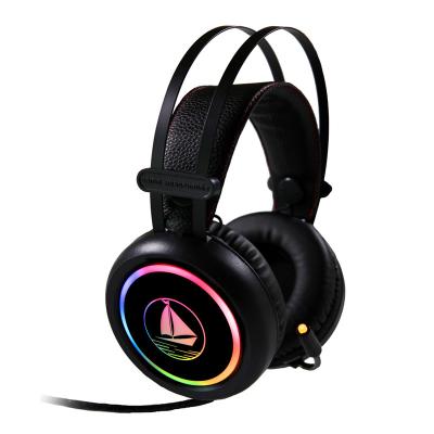 China Comfortable RGB Gaming Headset Good Quality 7.1 Backlit Wired Stereo Edging - Sound Headset Gaming Earphone With MIC For PC Laptop Gamer for sale