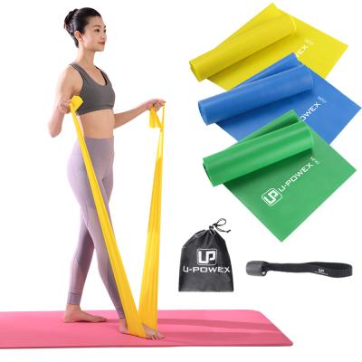 China UPOWEX Latex Loop Bands, Exercise Bands for Physiotherapy, Yoga, Pilates, Fitness Bands Set for sale