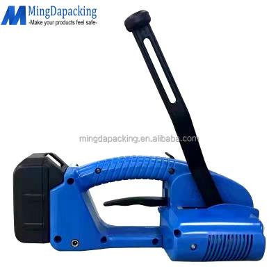 China Pet food pp strapping machine JDH-16 similar to ORT50 or stb60 battery operated strapping tool for sale