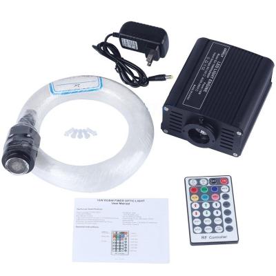 China 16W RGB Ceiling Light Led Fiber Optic Kit Fiber Optic Star Ceiling Light DIY Kit for sale