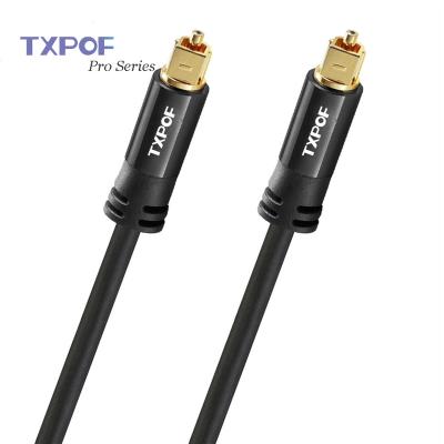 China HOME THEATER Braided Digital Toslink Optical Audio Cable For Amplifier for sale