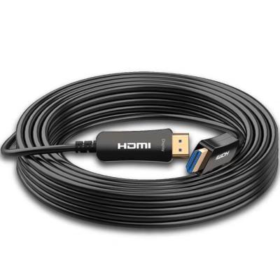 China Multimedia Wholesale Price High Speed ​​Gold Plated PC Active Game AOC TV HDMI Fiber Optic Cable for sale