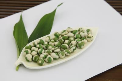 China Knusperiges knuspriges Fried Green Peas Snack Garlic-Aroma beschichtet zu verkaufen