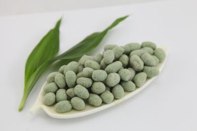 China Thaise Wasabi Gepoederde Suikerpinda's om Groene Kleurengezondheid Certifiacted Te koop