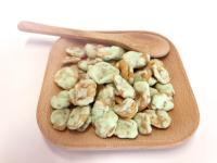 China Bocado frito Cooated de las habas del sabor del Wasabi con el certificado kosher en venta