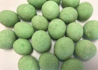 China Revestido delicioso asado alrededor de los cacahuetes con los productos kosher del Wasabi de la venta caliente verde del sabor en venta